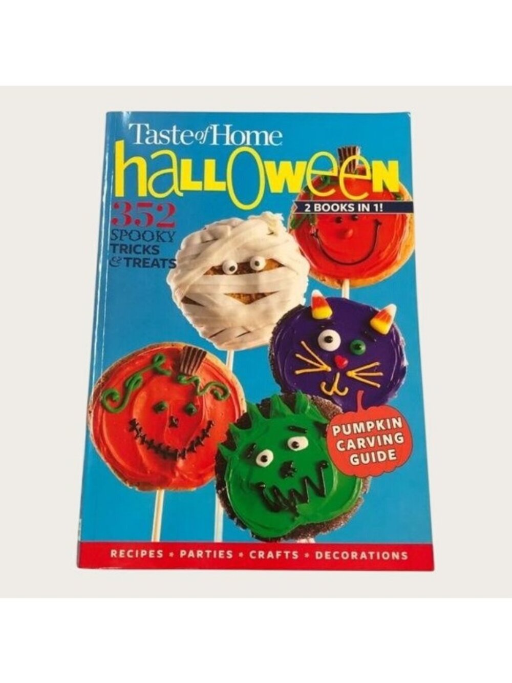 Taste of Home Halloween -- 2 Books in 1! 352 Halloween Tricks & Treats Cookbook